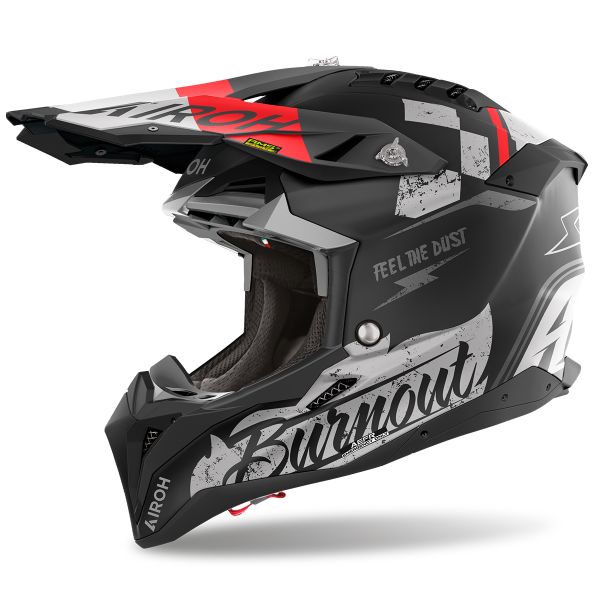 Motocross Airoh Aviator 3 Burnout Matt