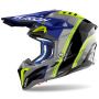 Casque Motocross Airoh Aviator 3 Hima Blue