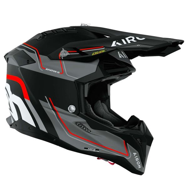 Airoh Aviator 3 Leader Orange Matt