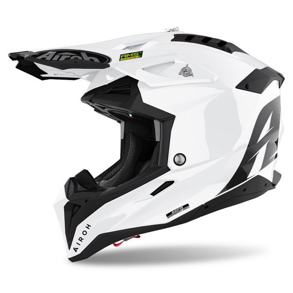 Motocross Airoh Aviator 3 White Motocross Airoh Aviator 3 White