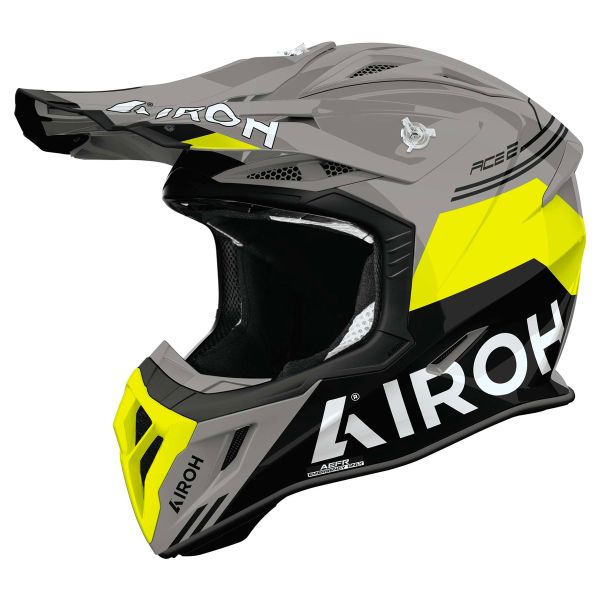 Motocross Airoh Aviator Ace 2 Fury Yellow Gloss
