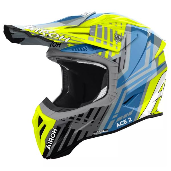 Motocross Airoh Aviator Ace 2 Proud Yellow