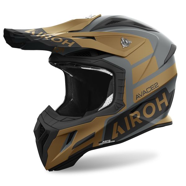 Motocross Airoh Aviator Ace 2 Sake Gold Matt