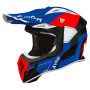Casque Motocross Airoh Aviator Ace 2 Shield Blue Red Gloss