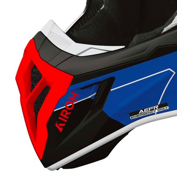 Airoh Aviator Ace 2 Shield Blue Red Gloss