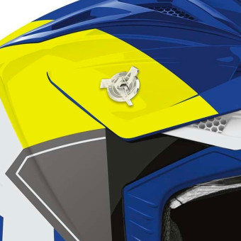 Airoh Aviator Ace 2 Shield Blue Yellow