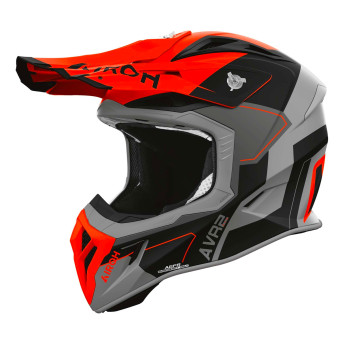 Motocross Airoh Aviator Ace 2 Shield Orange Matt