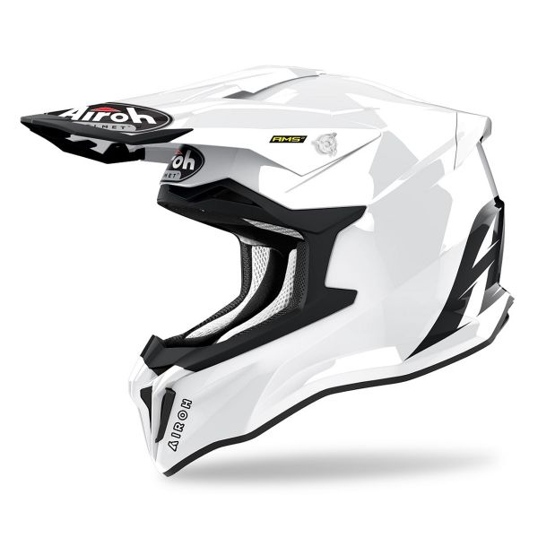 Motocross Airoh Striker Color White
