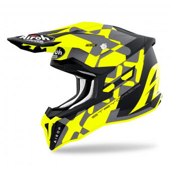 Casque Motocross Airoh Striker XXX Yellow Matt Casque Motocross Airoh Striker XXX Yellow Matt