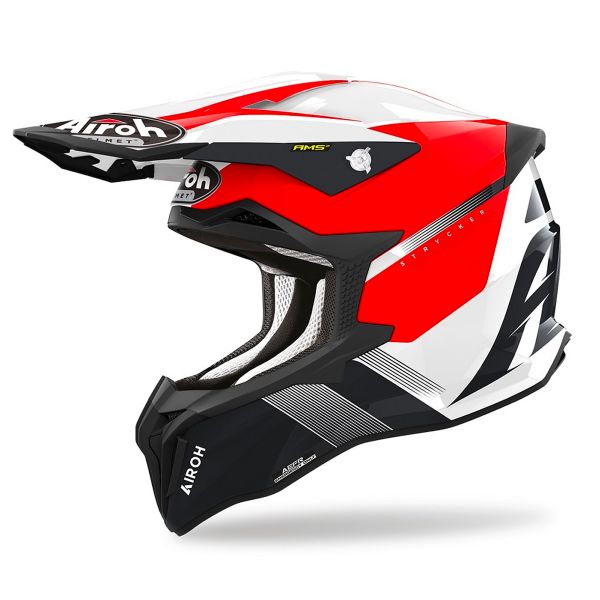 Motocross Airoh Strycker Blazer Red