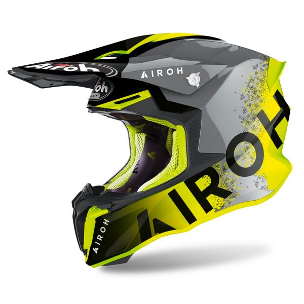 Motocross Airoh Twist 2.0 Bit Yellow