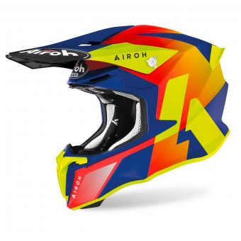 Casque Motocross Airoh Twist 2.0 Lift Azure Matt Casque Motocross Airoh Twist 2.0 Lift Azure Matt
