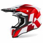 Casque Motocross Airoh Twist 2.0 Lift Red Matt
