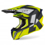 Casque Motocross Airoh Twist 2.0 Lift Yellow Blue Matt