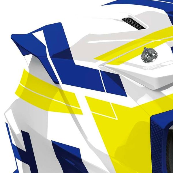 Airoh Twist 3 Dynasty Blue Yellow Gloss