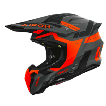 Motocross Airoh Twist 3 Dynasty Orange Matt