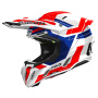 Casque Motocross Airoh Twist 3 Dynasty Red Blue Gloss