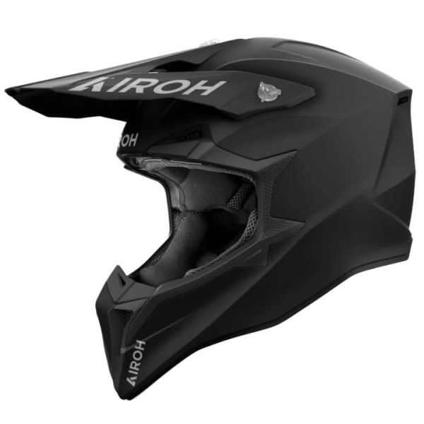 Motocross Airoh Wraaap Color Black Matt Motocross Airoh Wraaap Color Black Matt