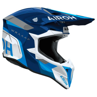 Airoh Wraaap Conquer Blue Gloss