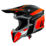 Casque Motocross Airoh Wraaap Conquer Orange Matt