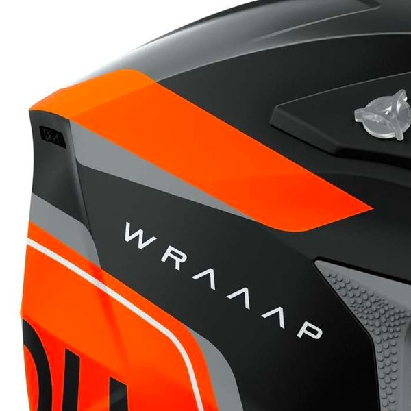 Airoh Wraaap Conquer Orange Matt