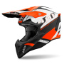 Casque Motocross Airoh Wraaap Feel Orange Matt