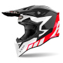 Casque Motocross Airoh Wraaap Reloaded Red