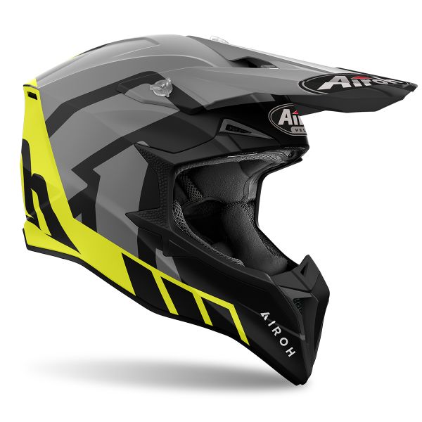 Airoh Wraaap Reloaded Yellow Matt