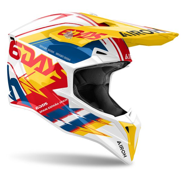 アイロー　Airoh Wraaap Six Days Argentina Discover all the features of Airoh Motorcycle helmets