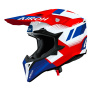 Casque Motocross Airoh Wraaap Vision Red Blue Gloss