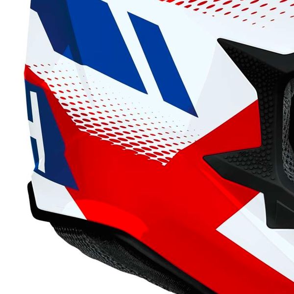 Airoh Wraaap Vision Red Blue Gloss