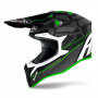 Casque Motocross Airoh Wraap Mood Green Matt