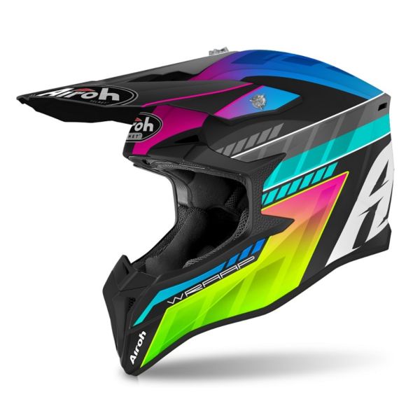Motocross Airoh Wraap Prism Matt