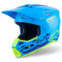 Casque Motocross Alpinestars S-M3 Force Cyan Glossy