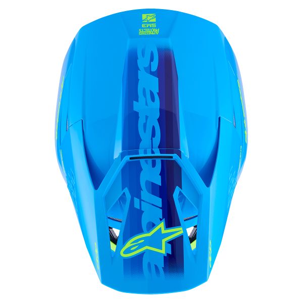 Alpinestars S-M3 Force Cyan Glossy