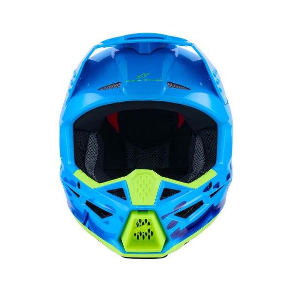 Alpinestars S-M3 Force Cyan Glossy