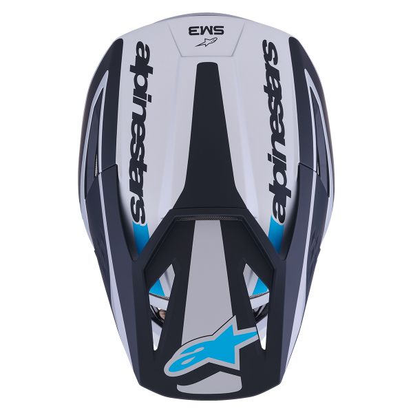 Alpinestars S-M3 Heat Silver Blue Black Matt