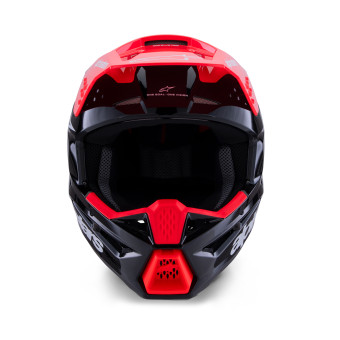 Alpinestars S-M3 Radium Black Red Fluo White Glossy