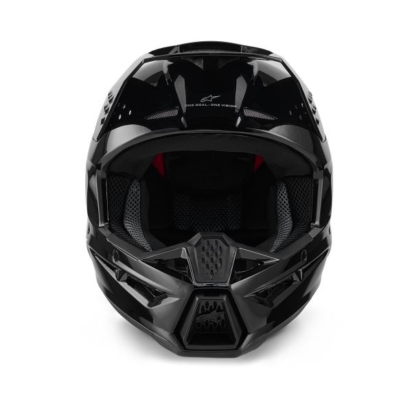 Alpinestars S-M3 Solid Black Glossy