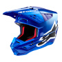 Casque Motocross Alpinestars S-M5 Corp Blue