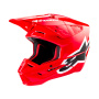 Casque Motocross Alpinestars S-M5 Corp Bright Red