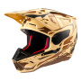Casque Motocross Alpinestars S-M5 Mineral Dark Brown Kangaroo Matt