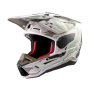 Casque Motocross Alpinestars S-M5 Mineral Warm Grey Celadon Green