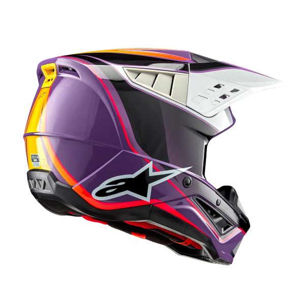 Alpinestars S-M5 Sail Violet Black Silver