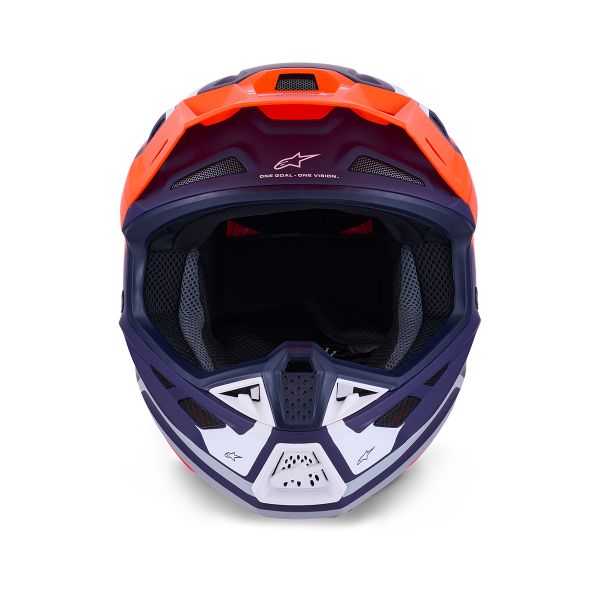 Alpinestars S-M7 Core Orange Blue Matt