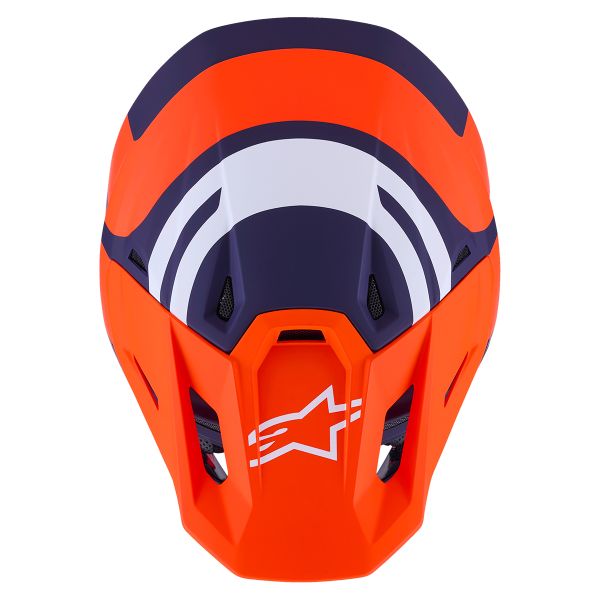 Alpinestars S-M7 Core Orange Blue Matt