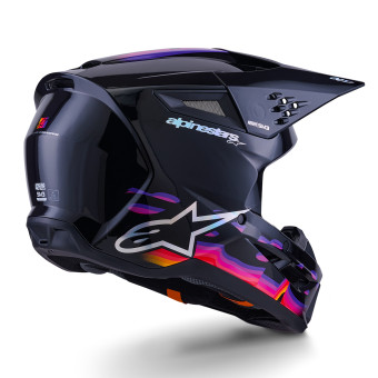 Alpinestars S-M7 Solid Black Glossy