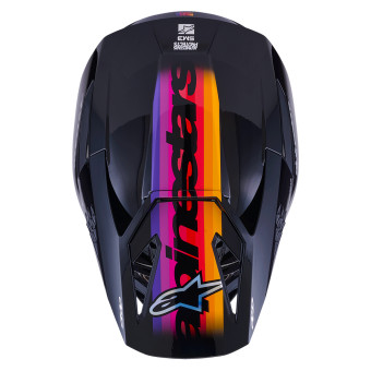Alpinestars S-M7 Solid Black Glossy