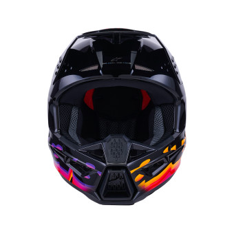 Alpinestars S-M7 Solid Black Glossy