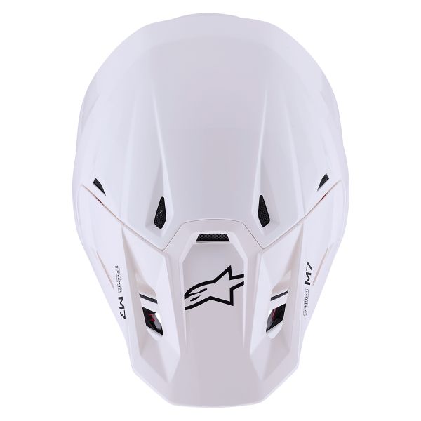 Alpinestars S-M7 Solid White Glossy